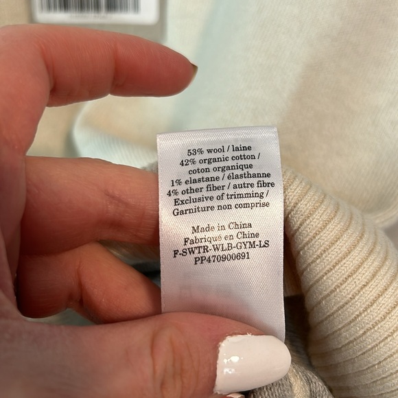 NWT Everlane The Cotton-Merino Sweatshirt - Picture 12 of 14